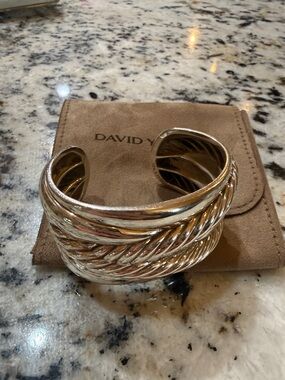 David Yurman wide cuff
